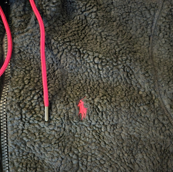Polo Ralph Lauren Sherpa Zip up hoodie - Picture 5 of 6
